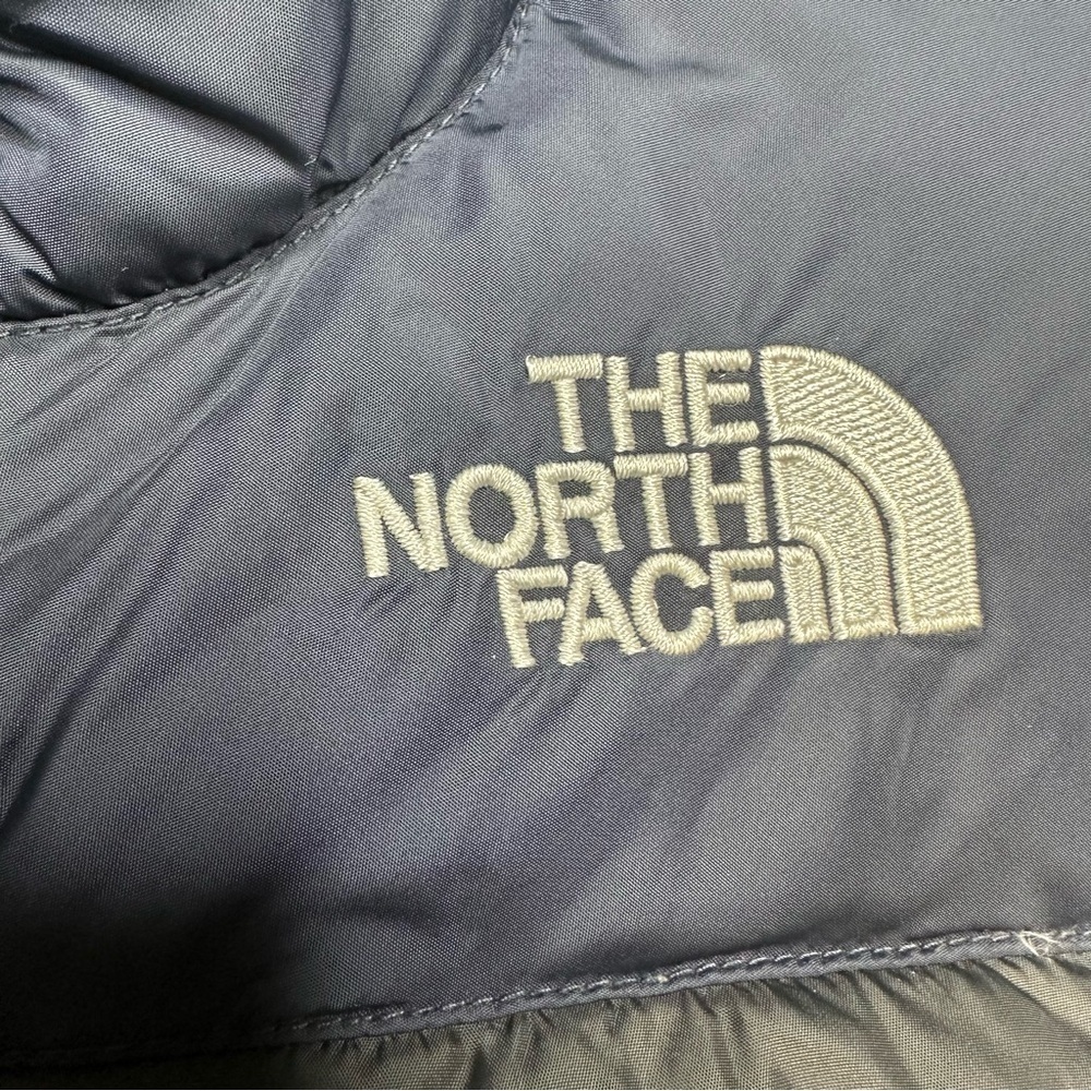The North Face Vest Blue & Grey Zip-Up Size 6 - Picture 6 of 16